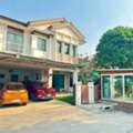 THB 60000,  87 Sq. Feet,  For Rent, 2-story Detached House, 87 Sq M, Manthana Lake Watcharapol Village, Sukhaphiban