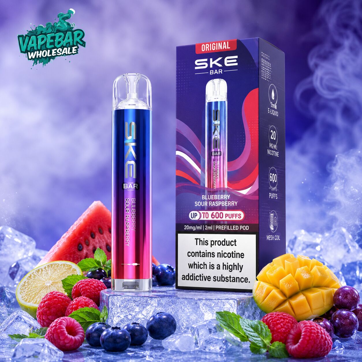 Manchester, Electronics, GBP 22,  SKE Bar 600 Prefilled Pod Kit Box Of 5
