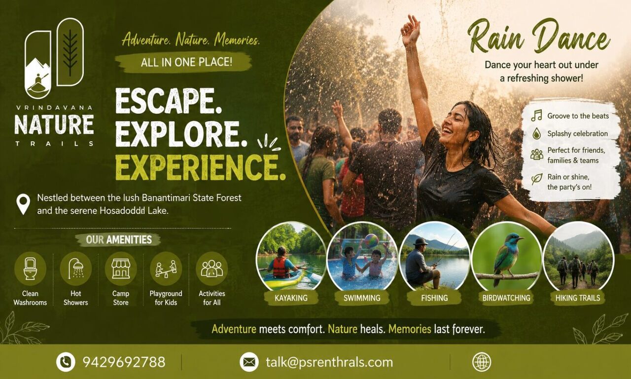 Bangalore, Travel, Adventure Resort With Rain Dance In Bangalore &ndash; Plan Your Fun-Filled Getaway!