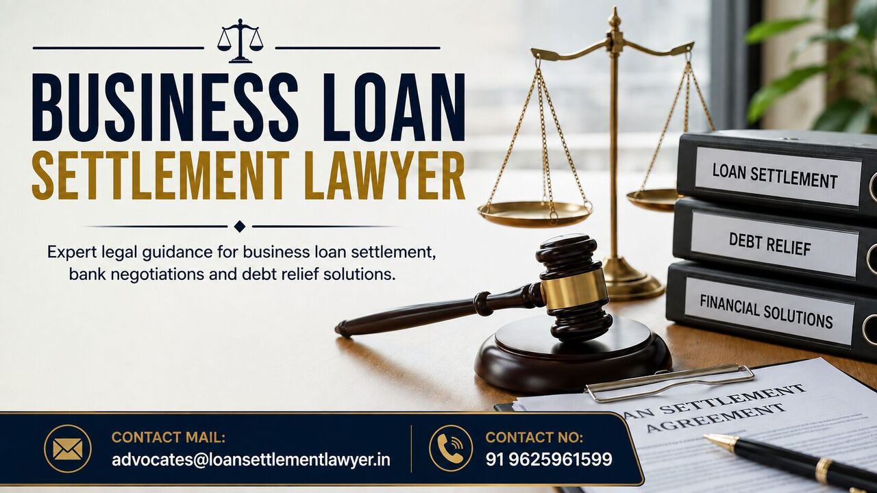Ghaziabad, Legal, Why Should You Consult A Business Loan Settlement Lawyer For Debt Issues?