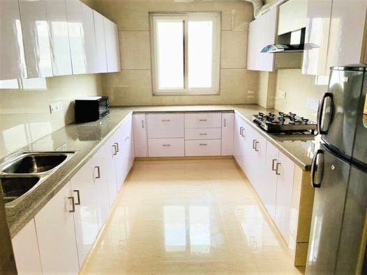 Gurgaon, Apartments, Flats, Houses & Villas, INR 16000/day,  Furnished,  4 BR,  2700 Sq. Feet,  Olive Service Apartment DLF Cyber City