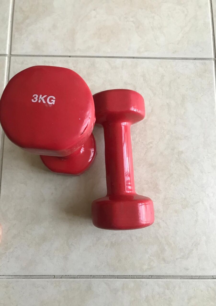 Adliya, Health & Beauty Items, BHD 5,  A Pair Of 3kg Dumbbells