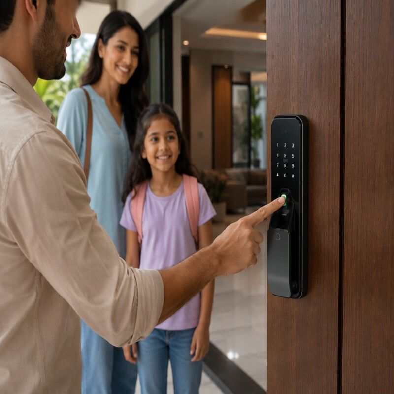 Ahmedabad, Electronics, INR 28000,  Best Biometric Door Lock In Ahmedabad - JAL Digital System