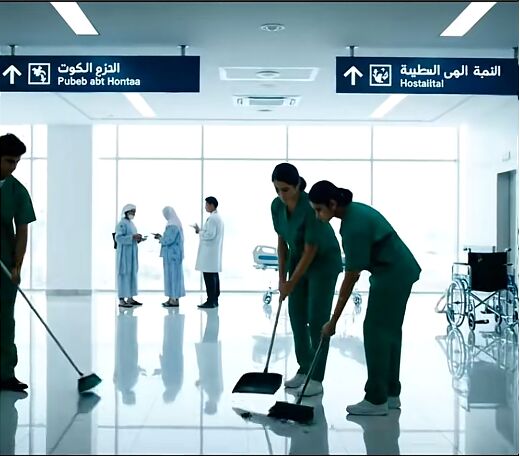 Riyadh, Job Seekers, Urgent Need Hospital Cleaner (Nakal Kafala)