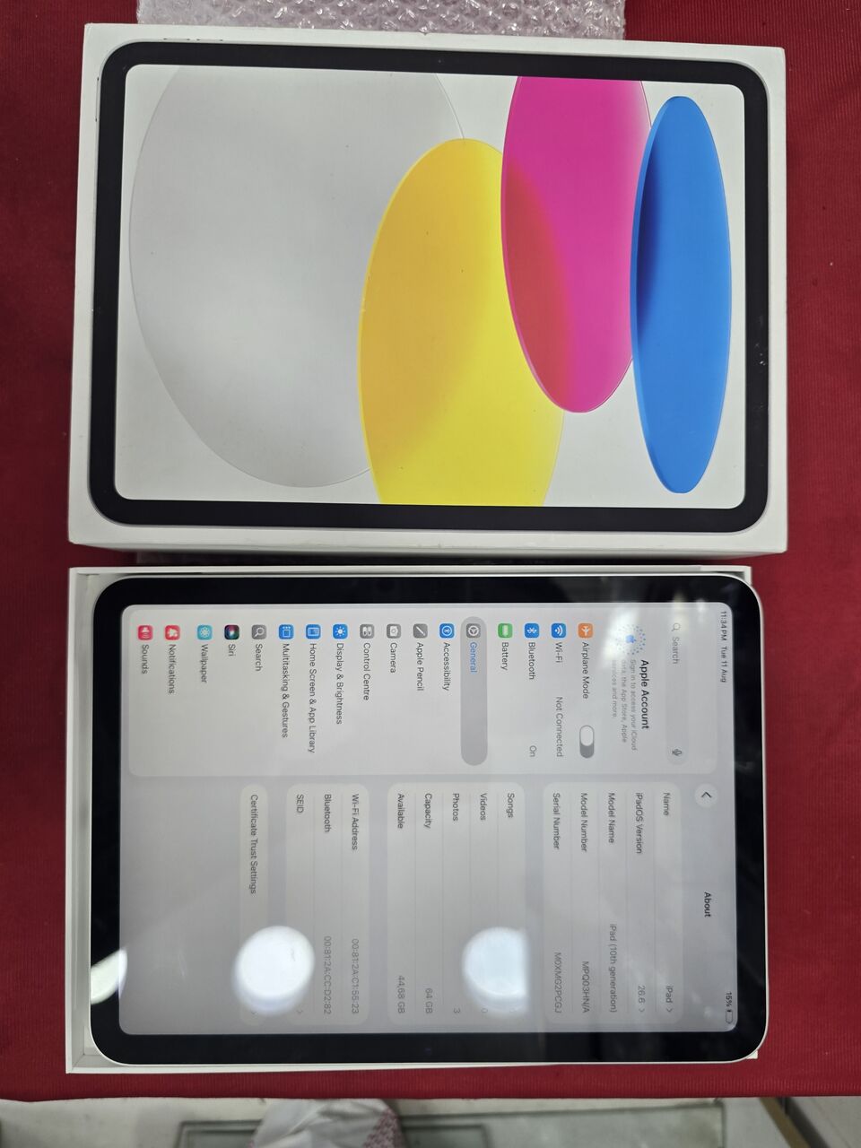 Awali, Mobile Phones, BHD 120,  120bd Used Ipad 10 64gb Wifi