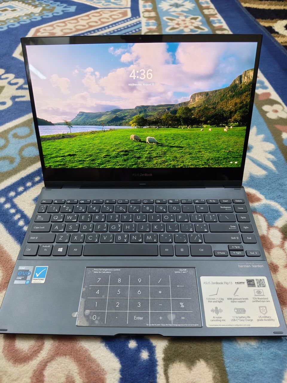 Hara, Computers, SAR 3500,  Asus Zenbook Flip 13 For Sale In Excellent Condition 1tb 16gb Ram Oled Screen With Box