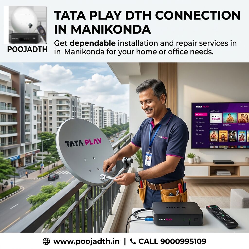 Mumbai, Television, Tata Play DTH Connection In Manikonda