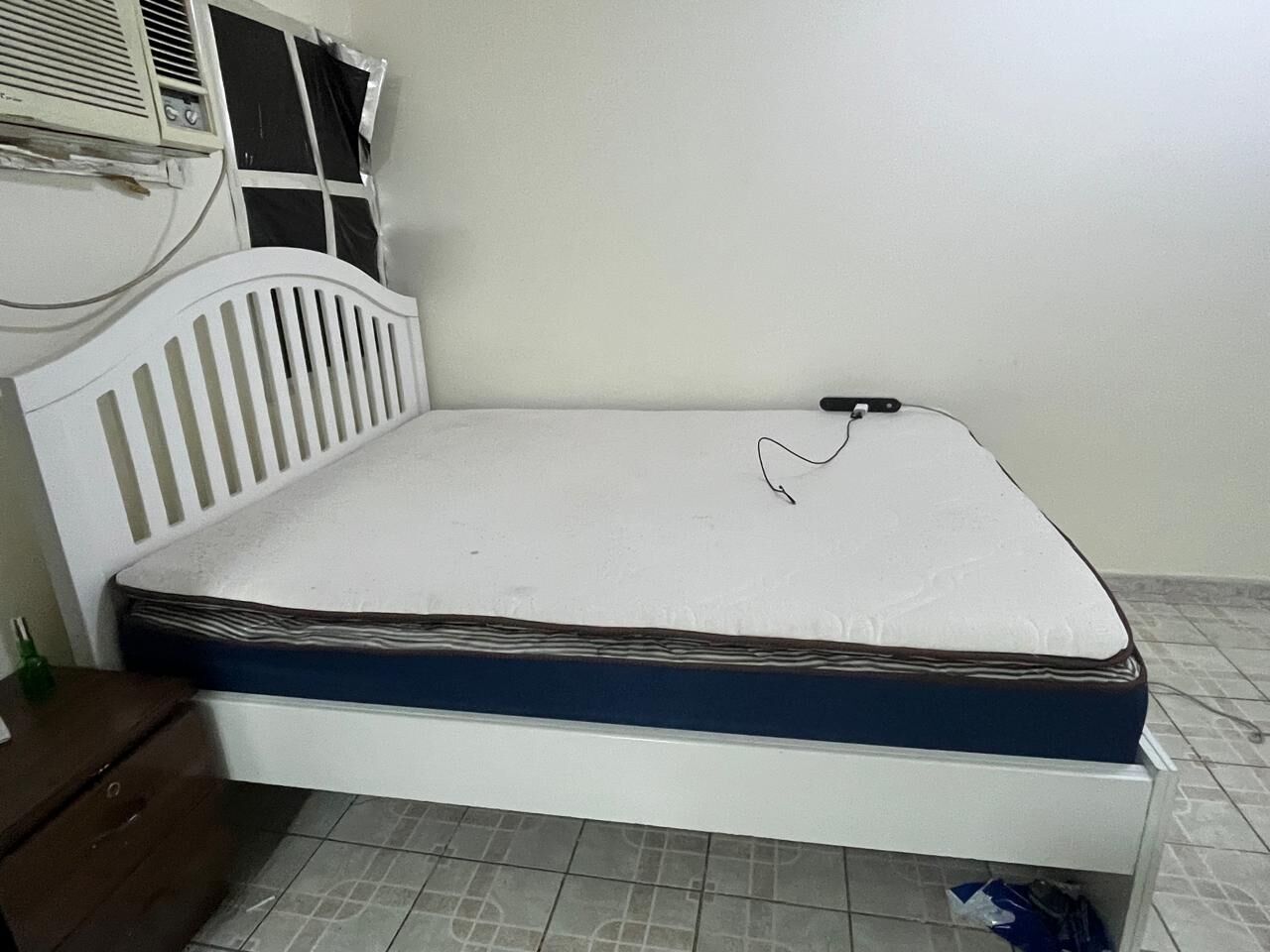 Khobar, Furniture, SAR 400,  COT WITH MATTRESS FOR SALE