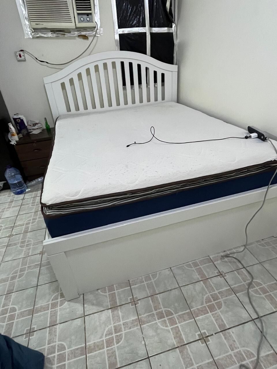 Khobar, Furniture, SAR 400,  COT WITH MATTRESS FOR SALE