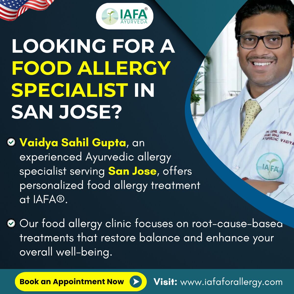 San Francisco, Health & Beauty Items, USD 1,  Looking For A Food Allergy Specialist In San Jose? | IAFA Ayurveda