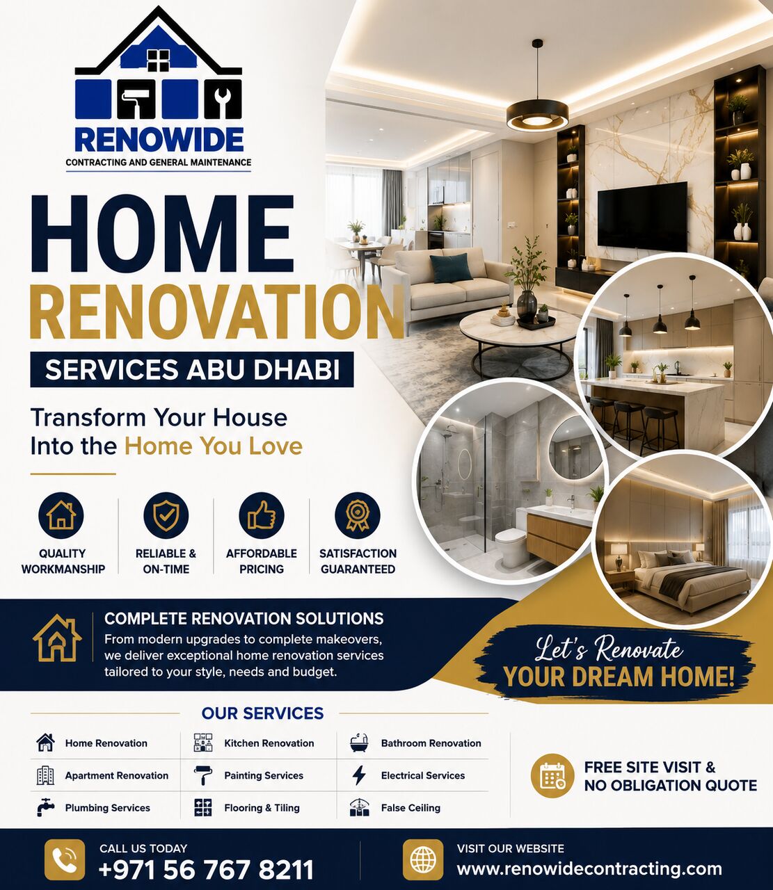 Abu Dhabi, Construction, Home Renovation Abu Dhabi | Modern & Reliable Home Transformation