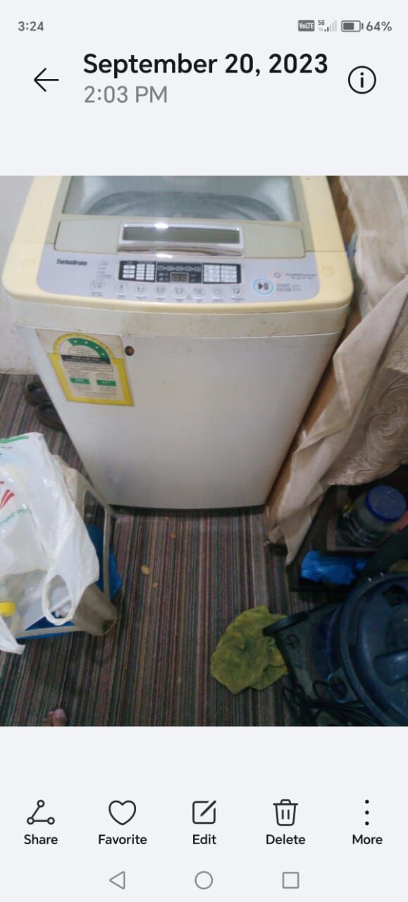 Jeddah, Appliances, SAR 800,  LG Automatic Washing Machine For Sale At Extremely Reasonable Rates