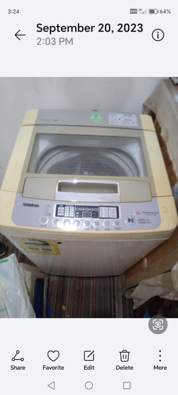 Jeddah, Appliances, SAR 800,  LG Automatic Washing Machine For Sale At Extremely Reasonable Rates