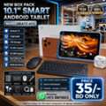 BHD 35,  New 10" Smart Android Tablet 12GB RAM+1TB Storage FREE Case, Keyboard, Mouse, Earphone,Pen