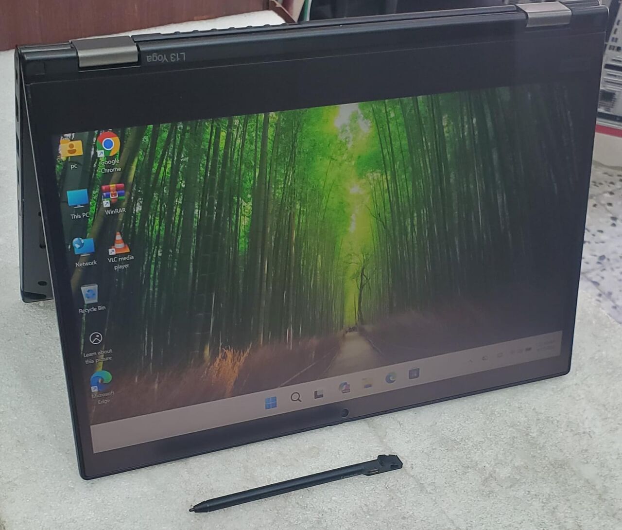 Jeddah, Computers, SAR 1450,  Laptop Lenovo ThinkPad Yoga L13 I5 10th Ram DDR4 8gb SSD 512gb Touch X360