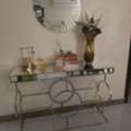 SAR 750,  Glass Console Available For With Round Mirror