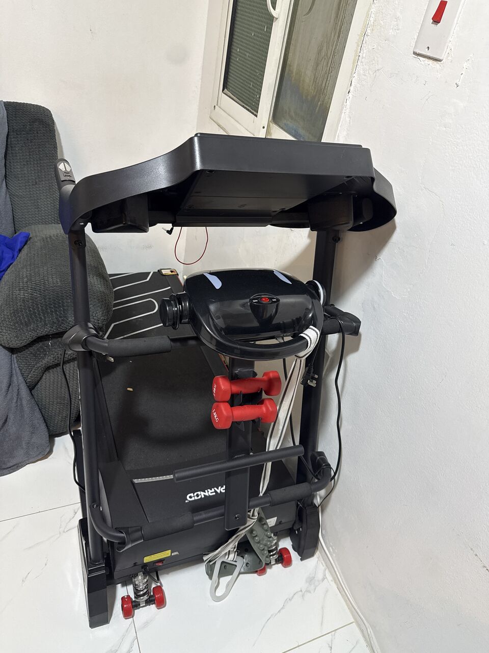 Dammam, Health & Beauty Items, SAR 900,  Excellent Condition TREADMILL With HIP VIBRATOR.