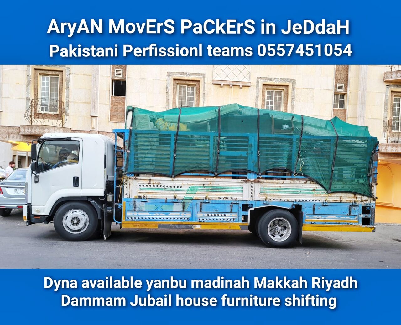 Jeddah, Relocation, ArYaN Movers Packers In Jeddah Home Villa Furniture Shifting Movings Service]0557451054
