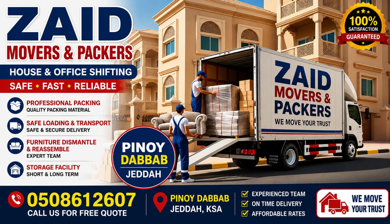 Yanbu, Household, ZAID MOVERS IN YANBU FOR HOUSE MOVING OFFICE FURNITURE SHIFTING SERVICE 0508612607