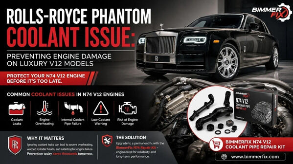 New York, Business, Rolls-Royce Phantom Coolant Issue | BMW N74 V12 Repair Guide &ndash; BimmerFix