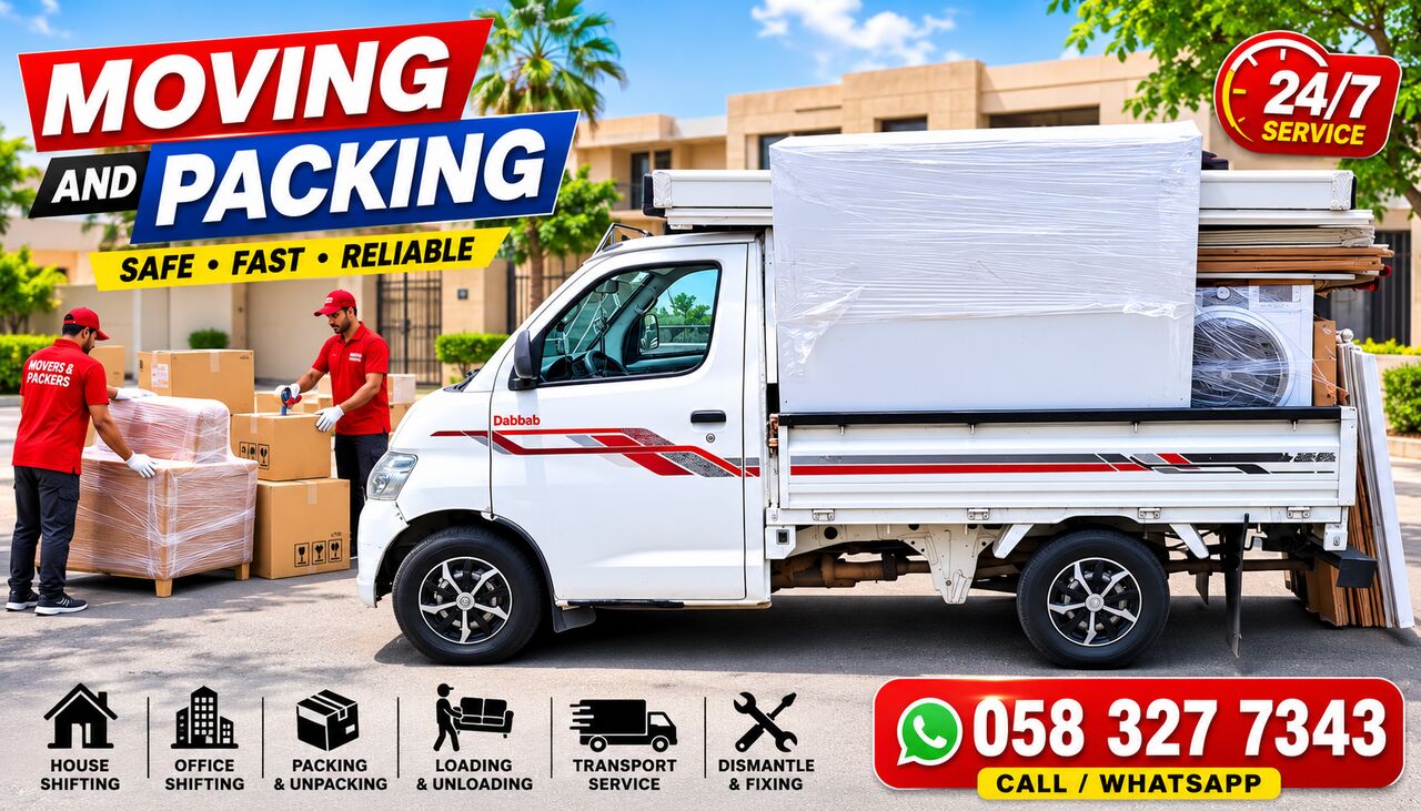 Jeddah, Household, MOVING AND PACKING COMPANY PROFESSIONAL LABOUR🪴 CARPENTER HOUSE MOVING..................