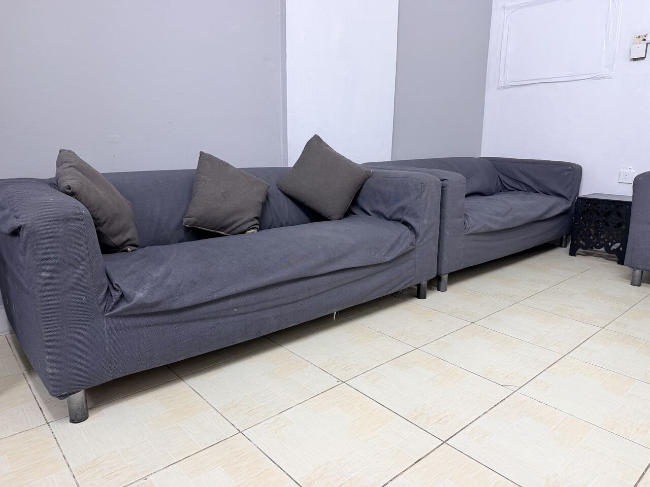 Riyadh, Furniture, SAR 300,  IKEA 3-Piece Sofa Set For Sale