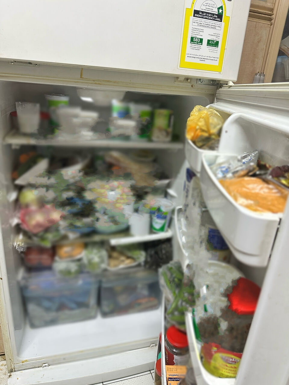 Riyadh, Household Items, SAR 750,  Daewoo Fridge (13.2 Cu Ft.)