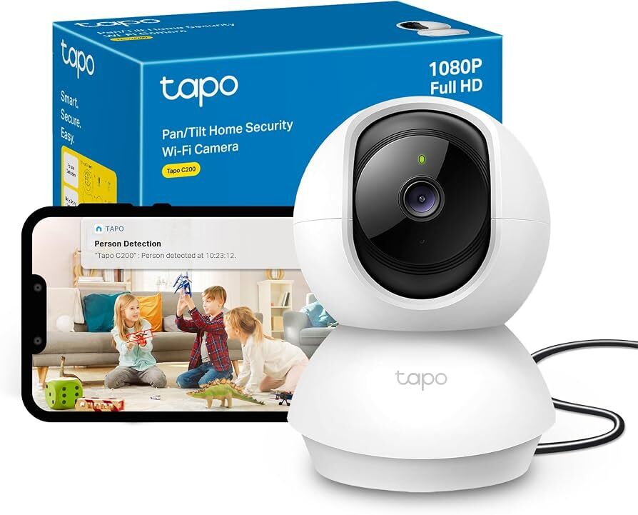 Manama, Electronics, BHD 13,  TP-Link Tapo C200 Pan/Tilt Home Security Wi-Fi Camera