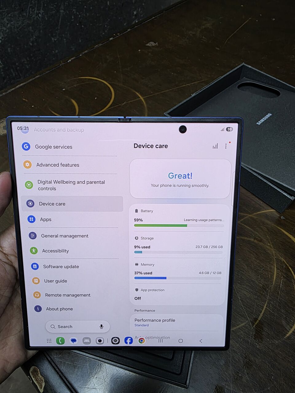 Khobar, Mobile Phones, SAR 4300,  Samsung Galaxy Z Fold 7 256gb 12gb Ram Sale Swap Only Serious Buyer Contact