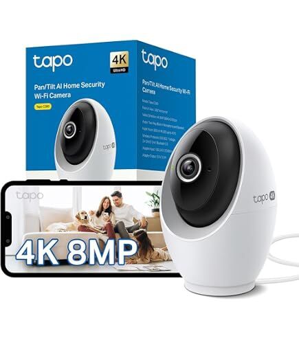 Manama, Electronics, BHD 28,  TP-Link Tapo C260 4K Pan/Tilt AI Home Security Wi-Fi Camera