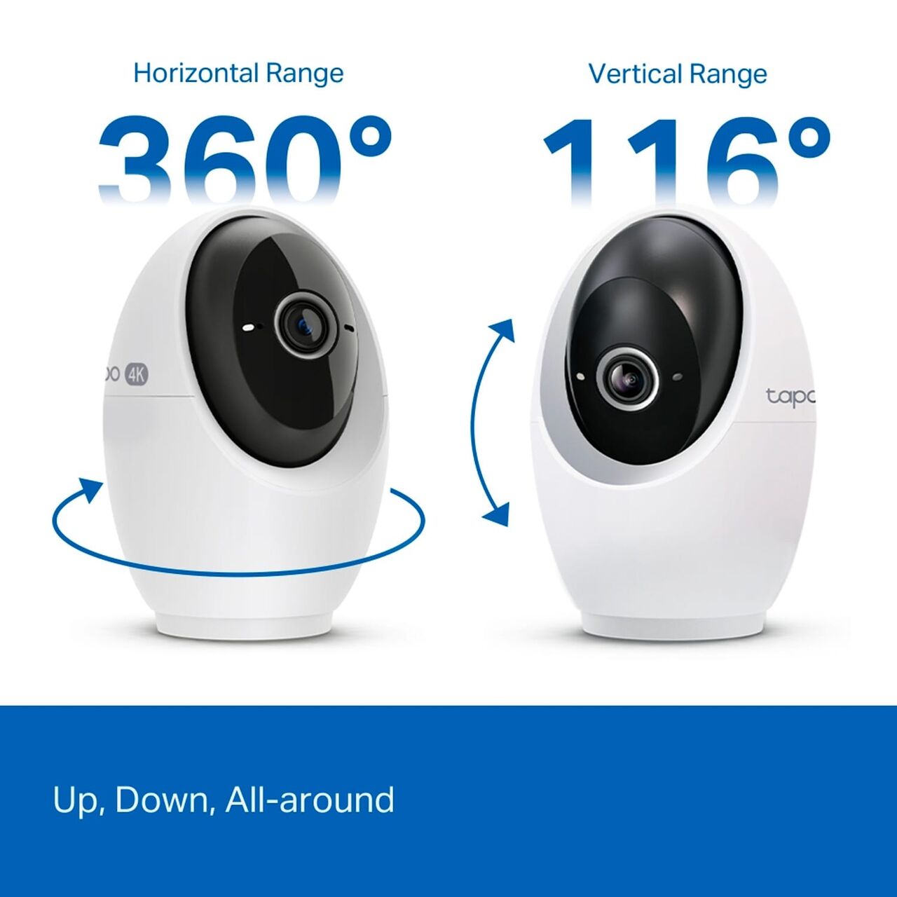 Manama, Electronics, BHD 28,  TP-Link Tapo C260 4K Pan/Tilt AI Home Security Wi-Fi Camera