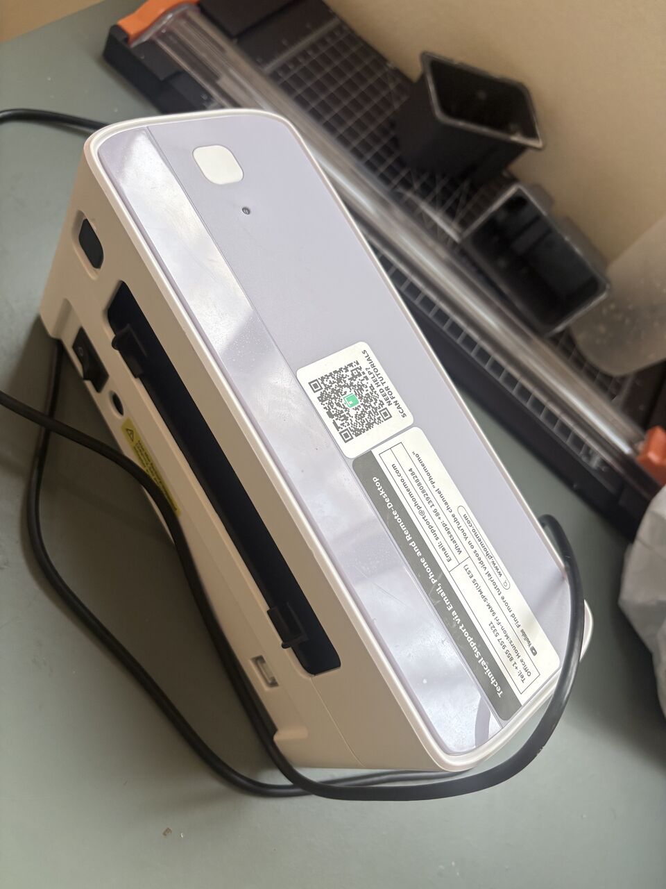 Jeddah, Electronics, SAR 350,  Phomemo Portable Label Printer – Purple 💜 | Like New
