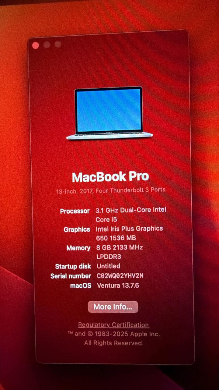 Riyadh, Computers, SAR 1450,  Apple Macbook Pro Touch Pad 2019 Model 256gb Ssd In Mint Condition