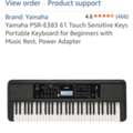 SAR 900,  YAMAHA Piano Keyboard