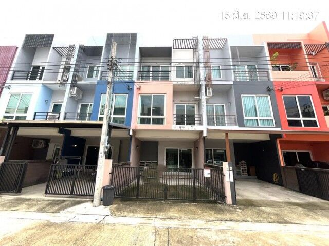 Bangkok, Real Estate For Sale, THB 4550000,  2 BR,  23 Sq. Feet,  3-story Townhome For Sale, Greenwich, Ramintra, Khan Na Yao, Bangkok