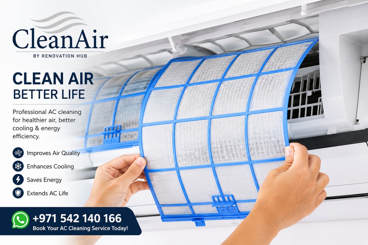 Dubai, Air Conditioning, Professional AC Cleaning Services In Dubai | Clean Air UAE