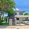 THB 69000,  66 Sq. Feet,  2-story Detached House For Rent, 66 Sq M, Manthana Bangna Project, Km. 7, Soi Ratchawinit