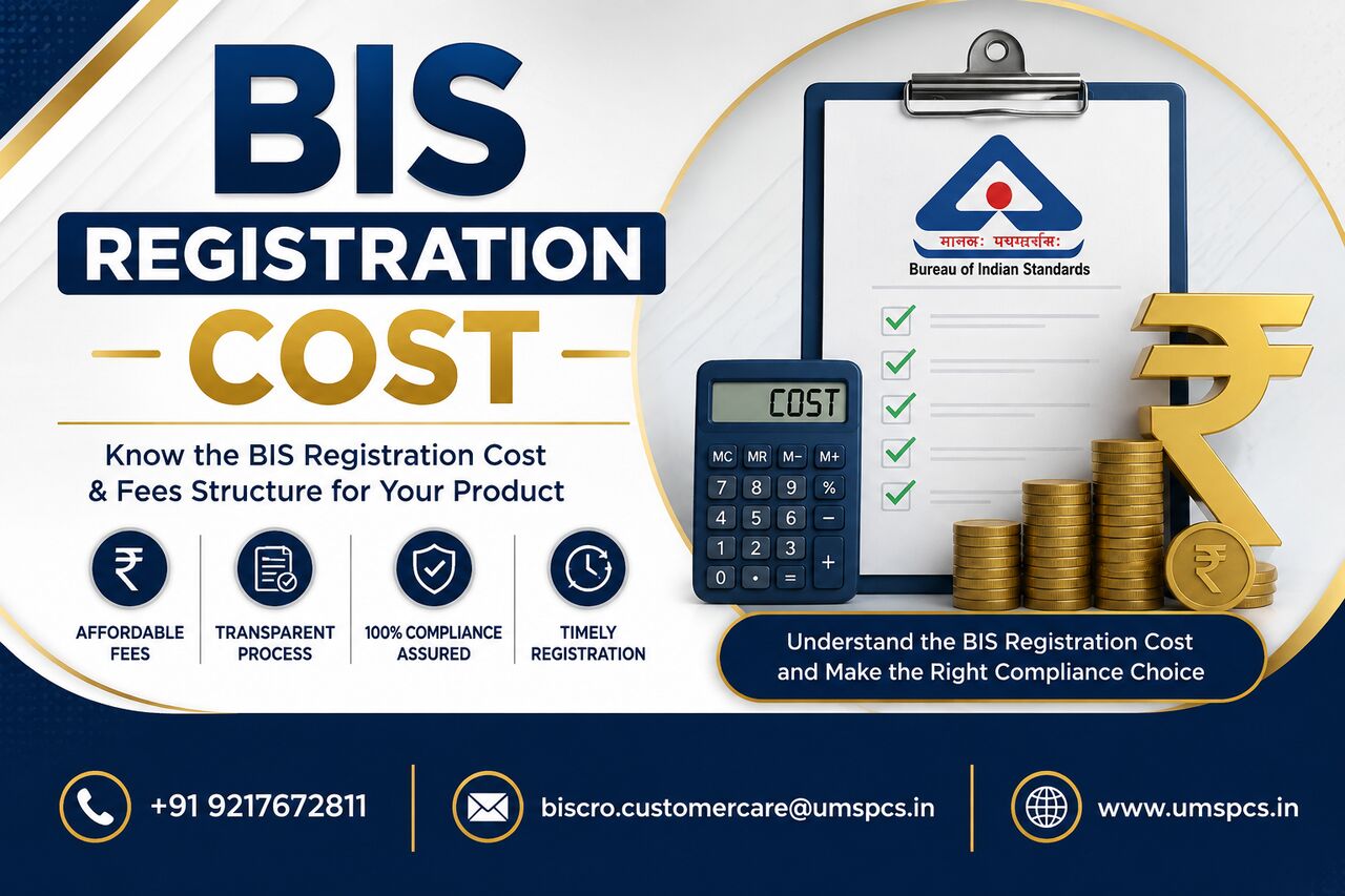 Noida, Legal, BIS Registration Cost In India