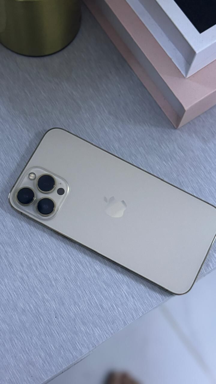 Riyadh, Mobile Phones, SAR 2500,  IPHONE 13 PRO MAX 512 GB GOLDEN TITANIUM BODY SCRATCH PROOF 2
