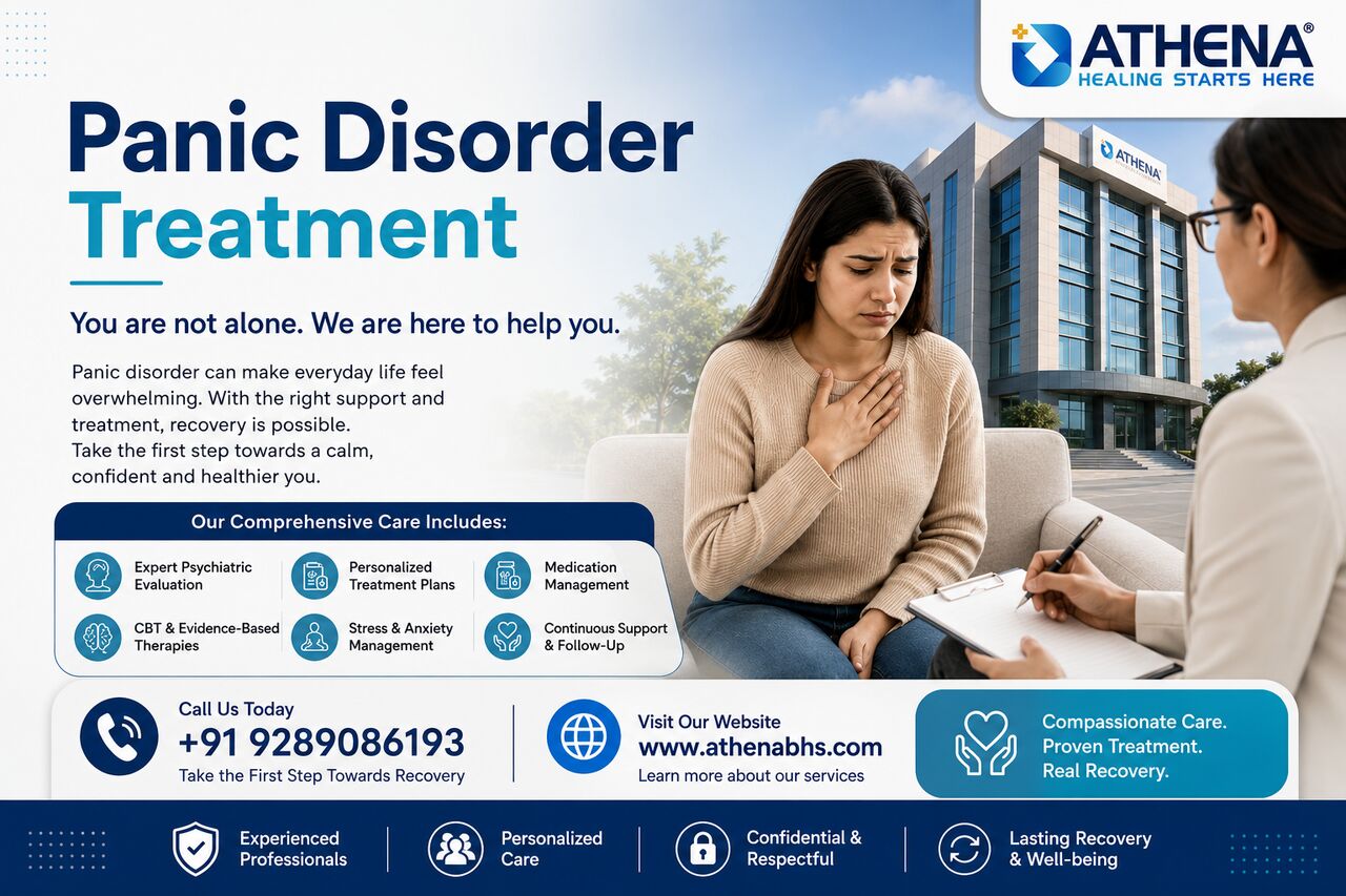 Gurugram, Health, Find Relief From Panic Attacks With Expert Panic Disorder Treatment