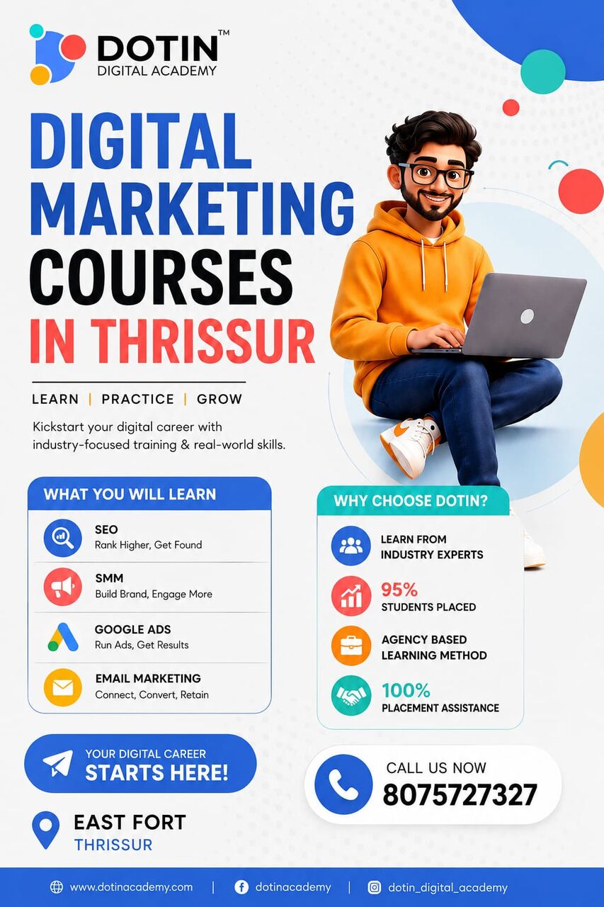 Kerala, Education, Digital Marketing Course In Thrissur