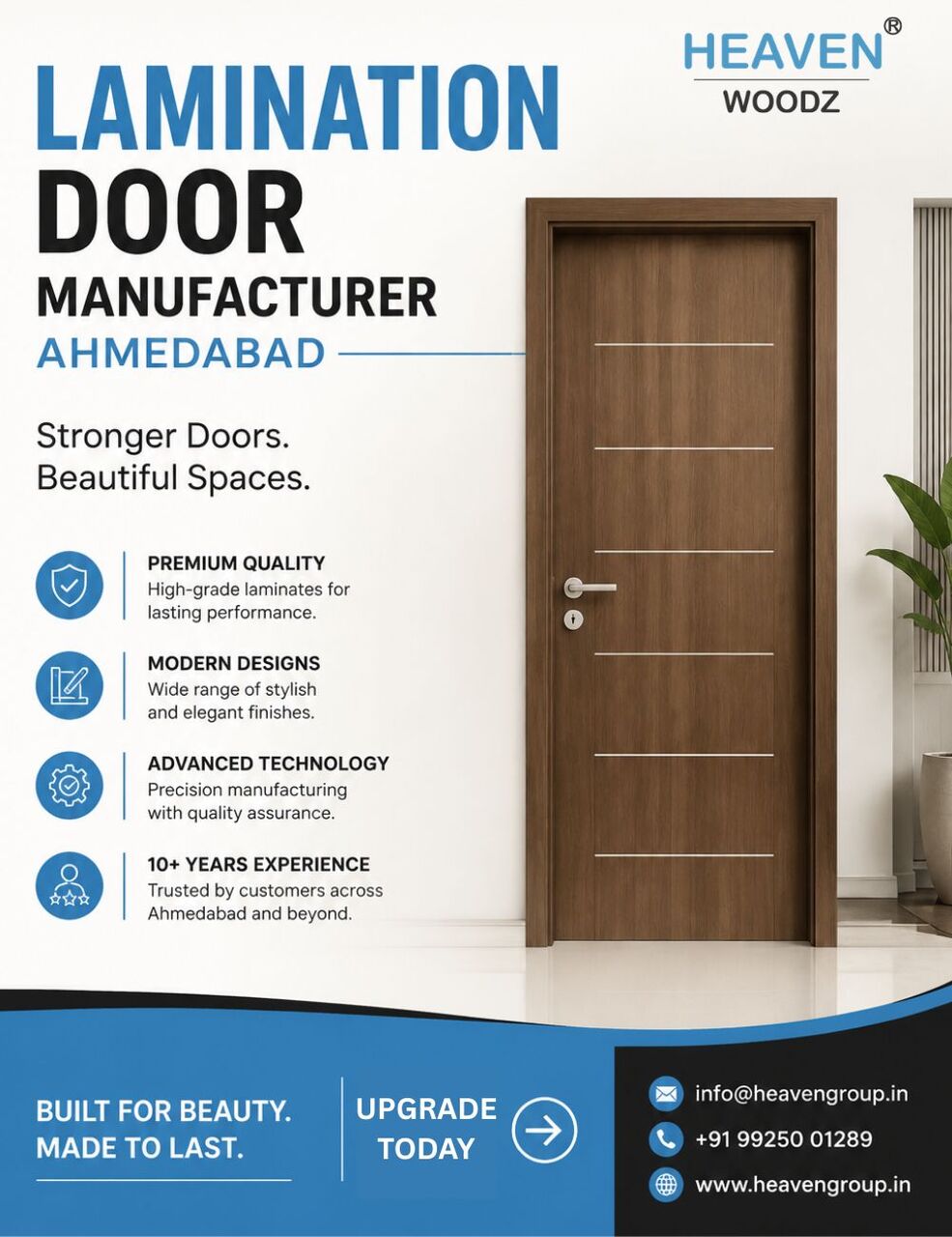 Ahmedabad, Real Estate, Lamination Door Manufacturer Ahmedabad &ndash; Premium Quality Doors For Modern Spaces