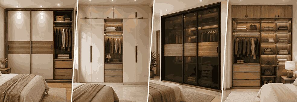 Pune, Interior Design, Space-Saving Wardrobe Designs For Small Apartments In Mukund Nagar
