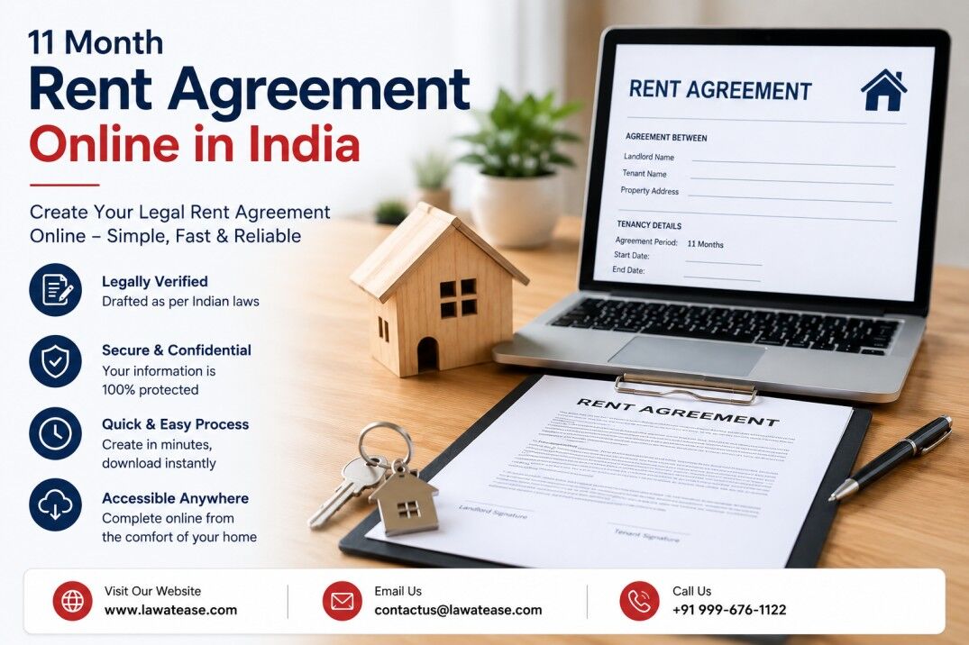 Mumbai, Legal, Law At Ease Simplifies 11 Month Rent Agreement Online In India