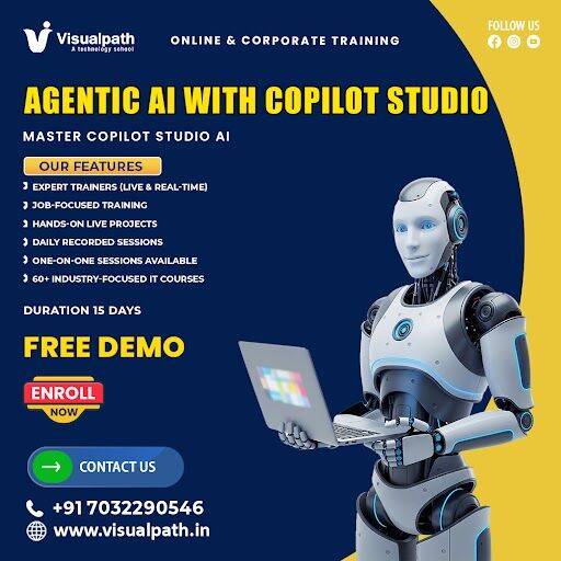 Hyderabad, Education, Agentic AI Online Course | Microsoft Copilot Studio Training