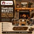 Where Can I Buy A Wood Fireplace Mantel From Log Home Shoppe?