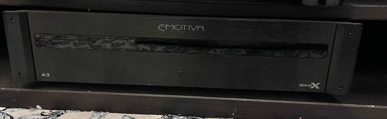 Jeddah, Home Audio, SAR 3500,  Power Amplifier Emotiva BasX A3 3-channel