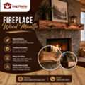 How Can Log Home Shoppe Help You Choose The Right Fireplace Wood Mantle?