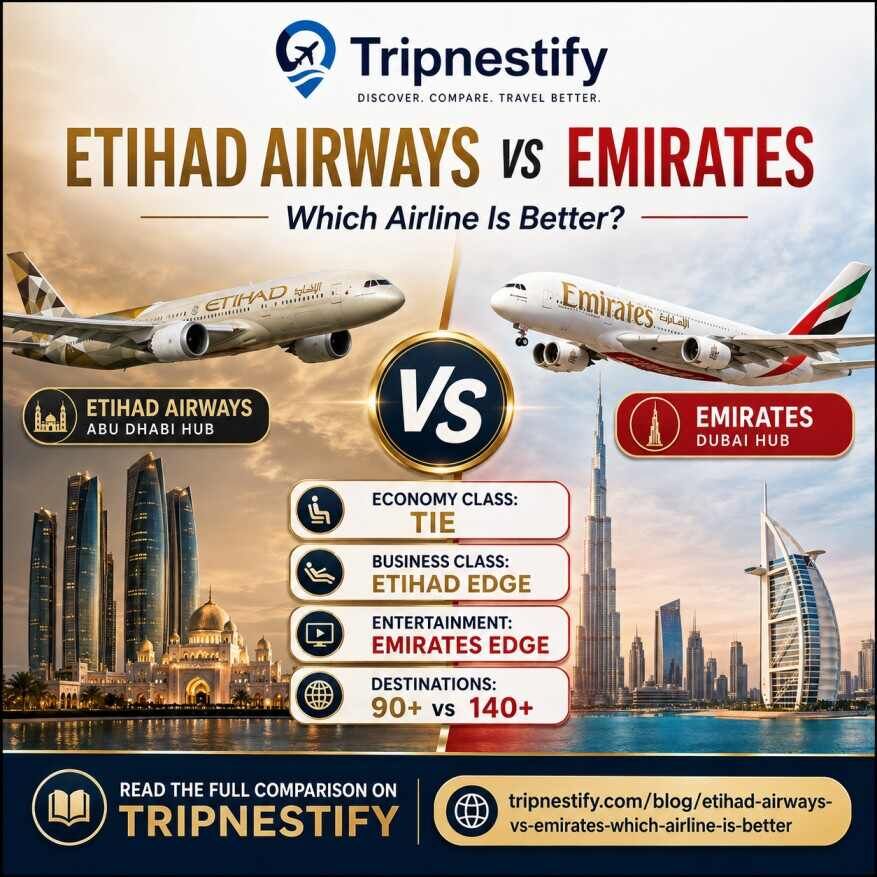 New Delhi, Travel, Etihad Airways Vs Emirates: Which Airline Is Better? | Tripnestify