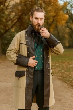 New Delhi, Clothing & Accessories, Usd 174,  Steampunk Trench Coats For Men | Victorian Steampunk Coats